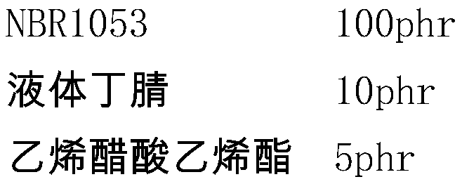 High-conductivity and low-hardness NBR (nitrile-butadiene rubber) blended rubber and preparation method thereof