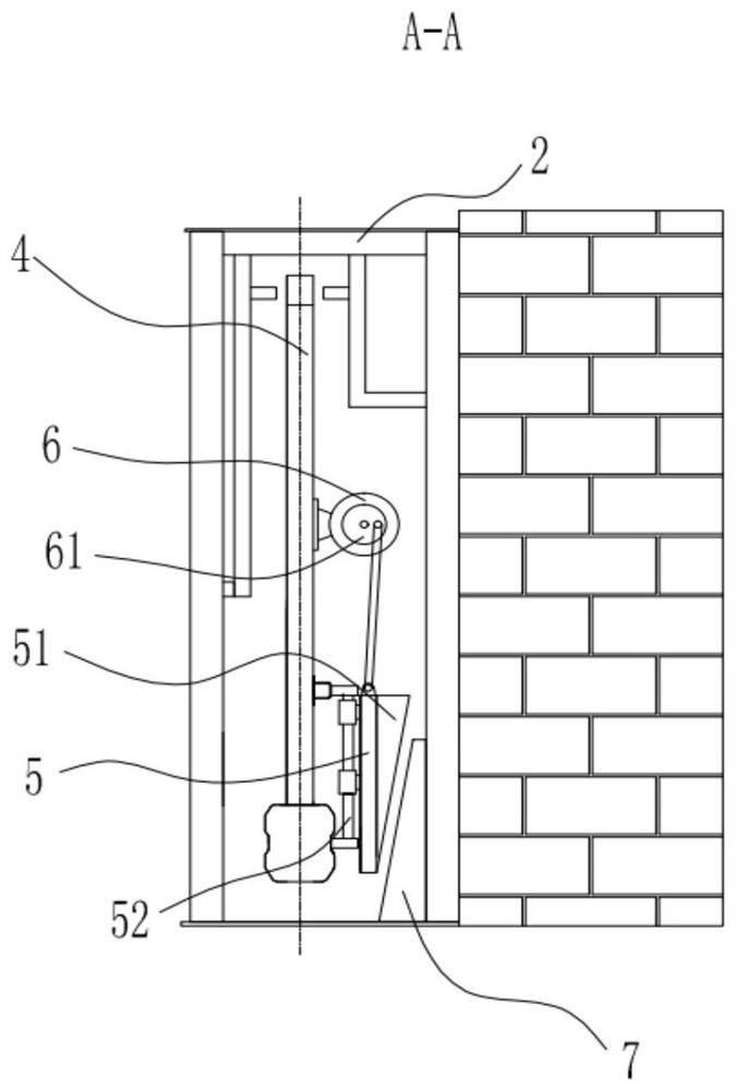 Suspended storm and flood prevention door