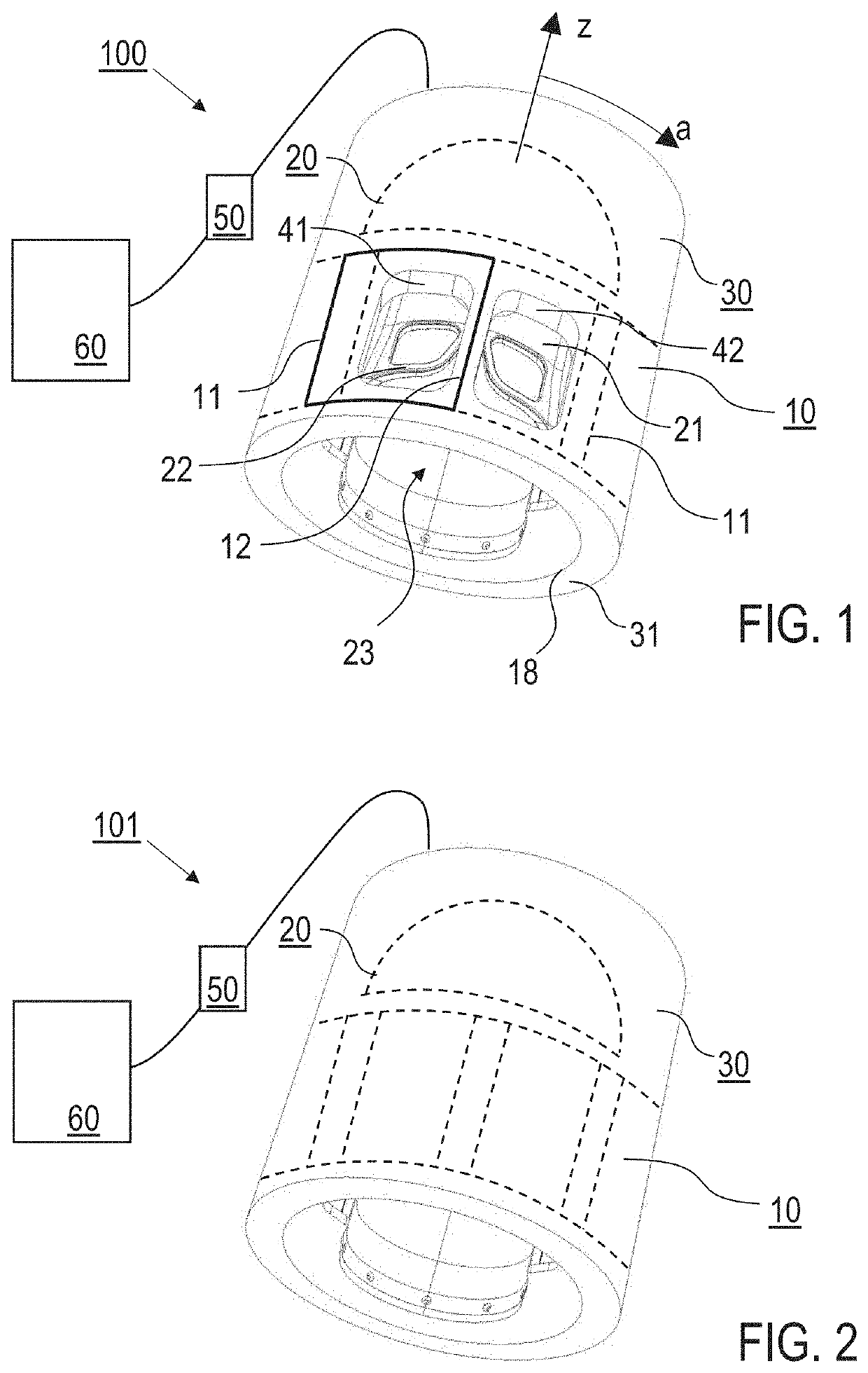 Open-face, dual-mode head coil for clinical imaging in ultra-high field MRI scanner