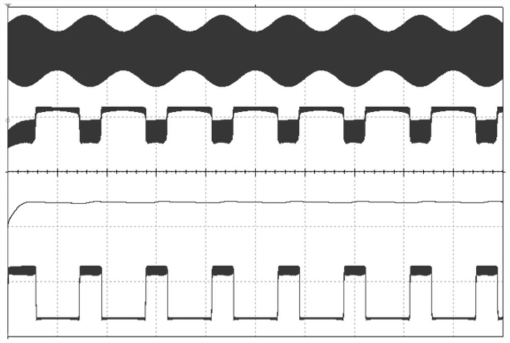 Envelope detection circuit based on Schmitt circuit and working method thereof