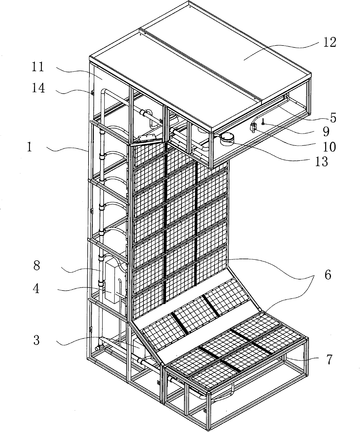 Gas-catalysis flameless infrared radiation heating dryer