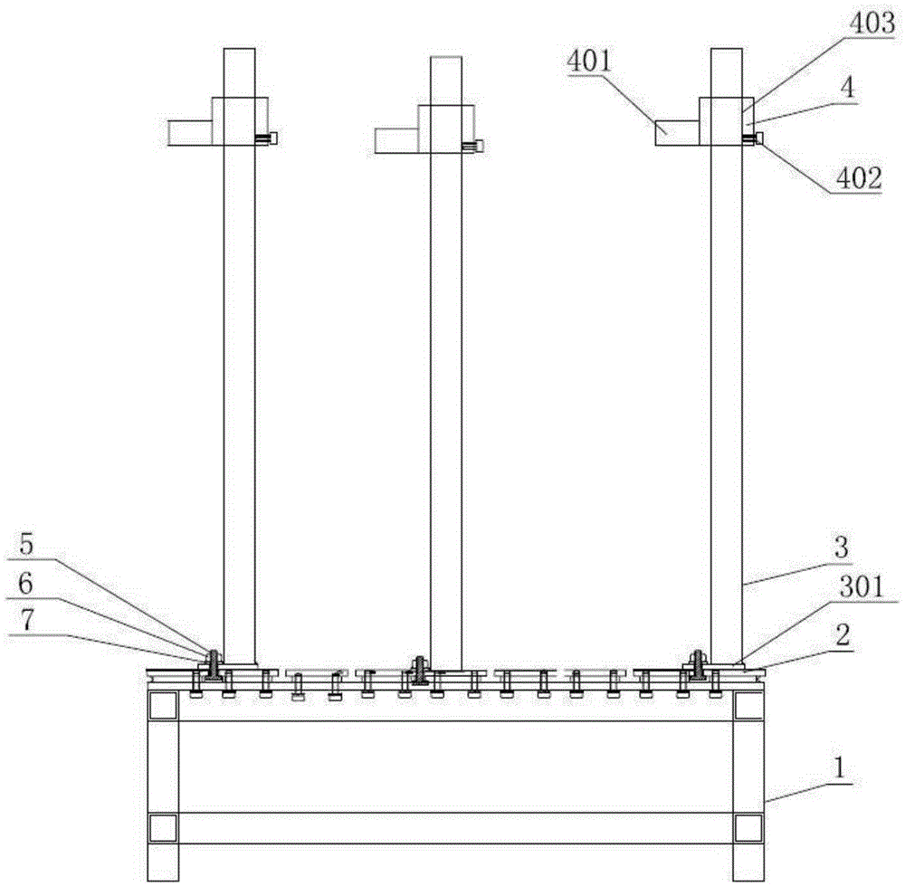 Locating welding tool for spiral guide rail