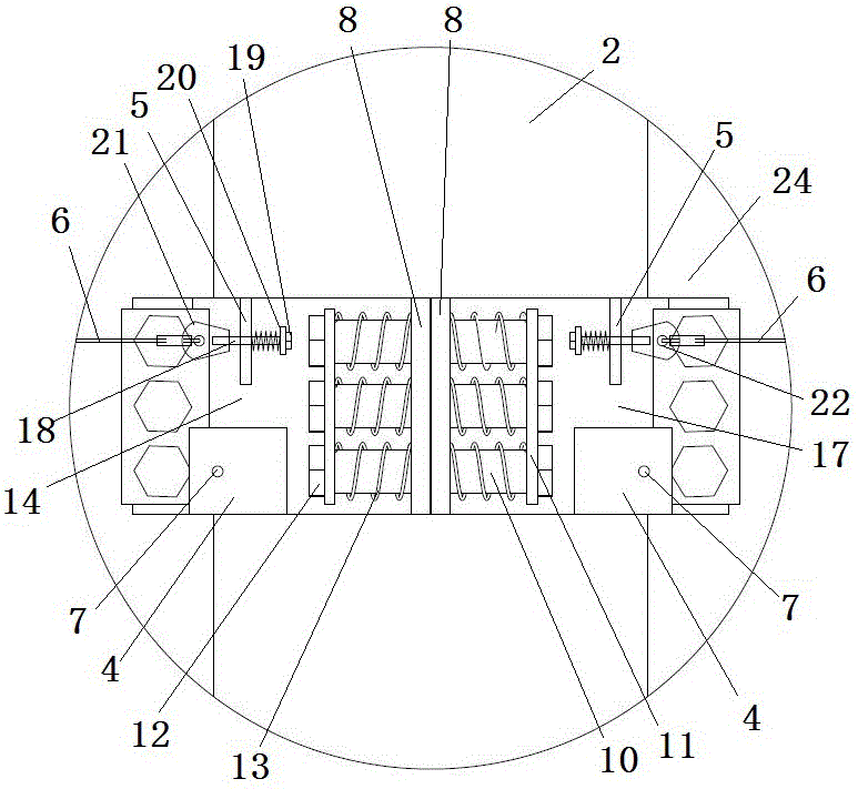 Prestress anti-offset reinforcement structure applied to wooden frame and construction method of prestress anti-offset reinforcement structure