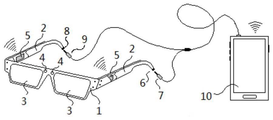 stereoscopic glasses