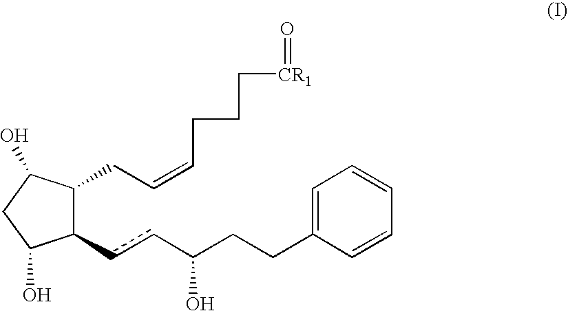 Method for preparing prostaglandin F analogue