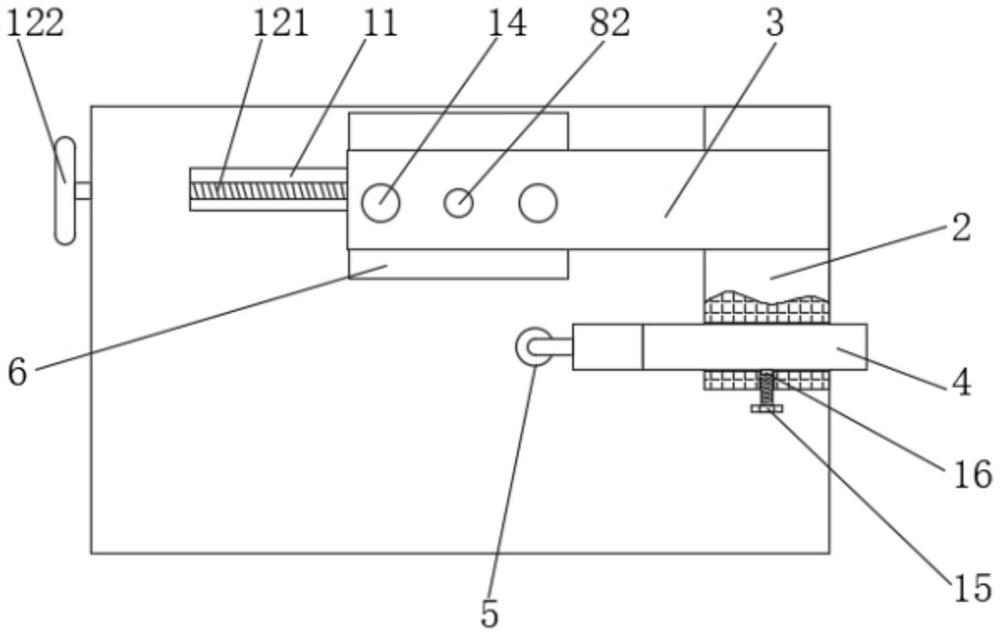 Polishing device used for mechanically machining accessories