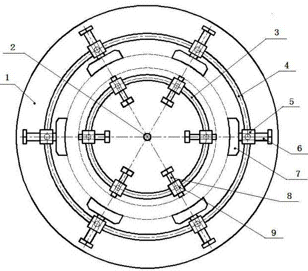 A pre-welding shaping aid and welding method for a large steel cylinder