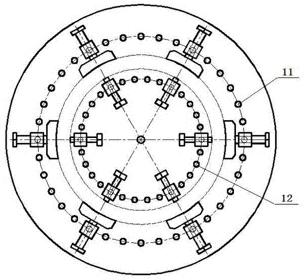 A pre-welding shaping aid and welding method for a large steel cylinder