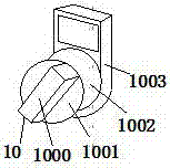 Safe anti-collision microbial fertilizer product packaging device