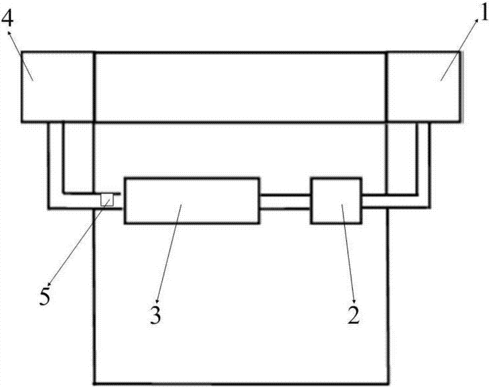 A detection method of egr gas temperature and egr cooler cooling efficiency