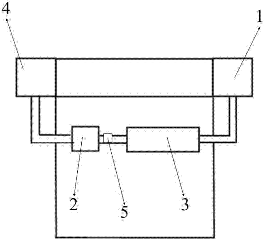 A detection method of egr gas temperature and egr cooler cooling efficiency