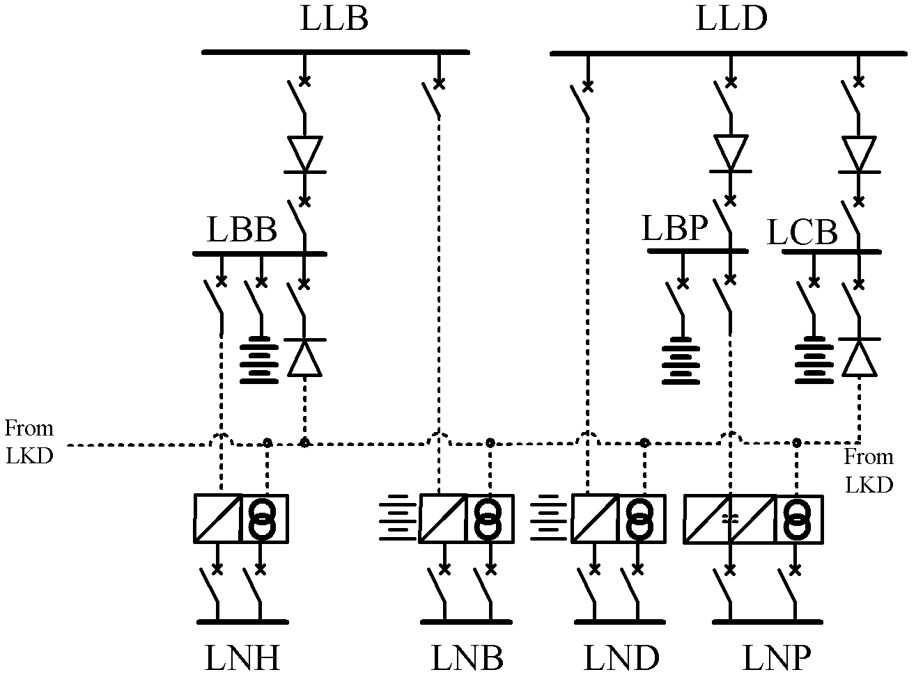 Power supply method of cold-state function test in nuclear power plant