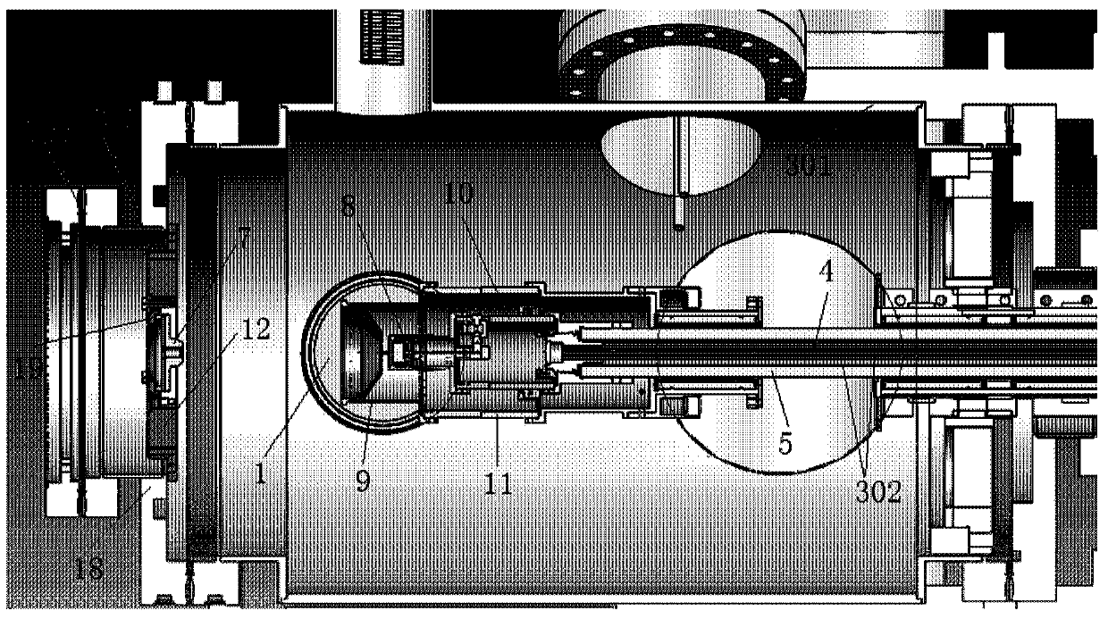 Electronic gun heat measurement system for electron beam analyzer and monitoring and correction method thereof