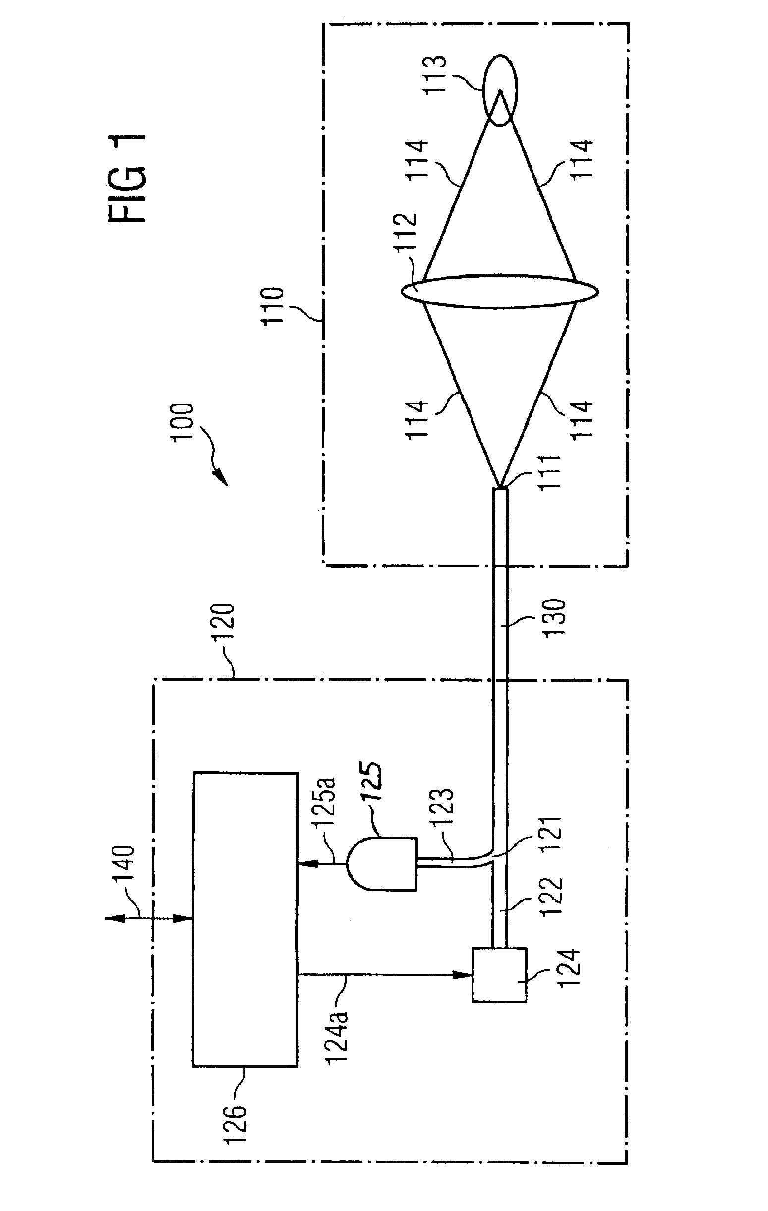 Optical spacer switch and insertion head, automatic insertion machine and method for inserting components on substrates by using the optical spacer switch