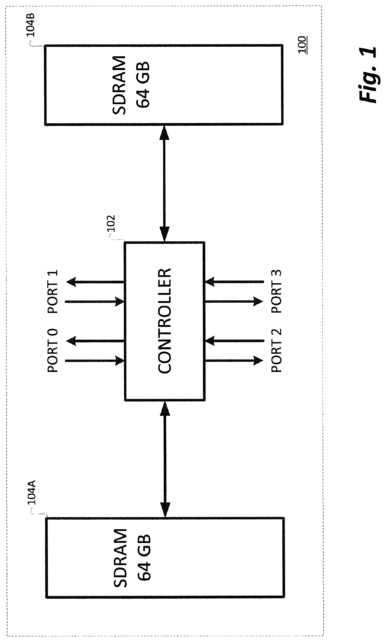 Multi-processor computer architecture incorporating distributed multi-ported common memory modules