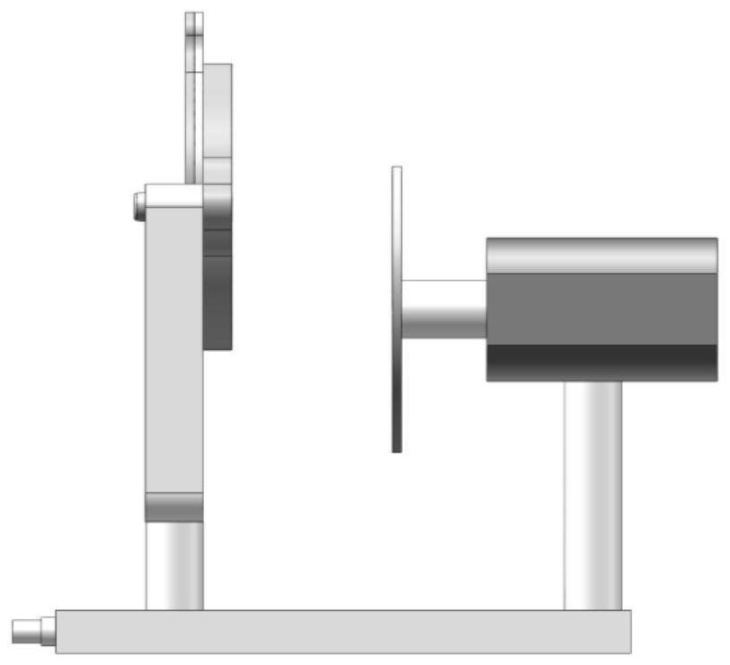 A Laser-Induced RF Discharge Plasma Thruster