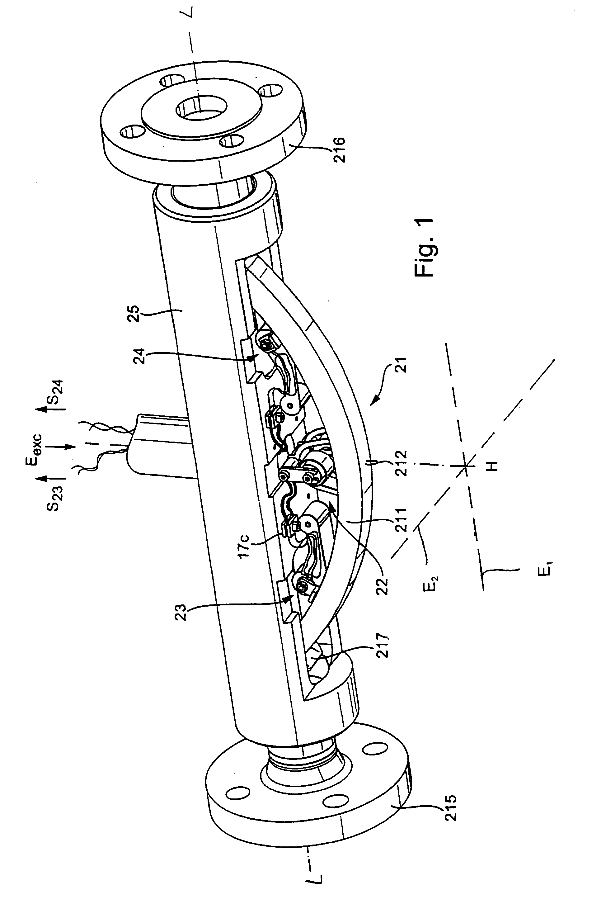 Magnetic circuit arrangement for a sensor