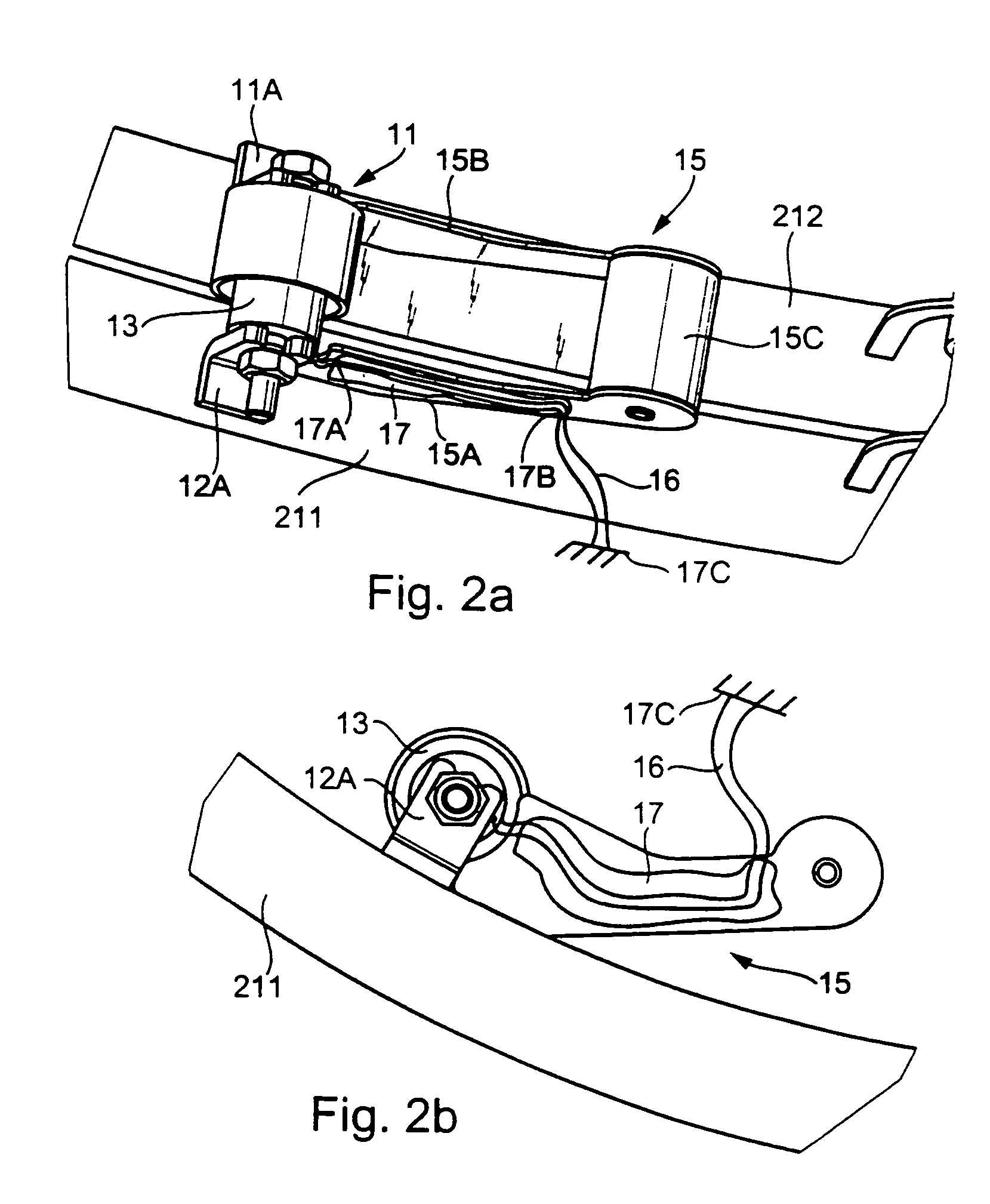 Magnetic circuit arrangement for a sensor