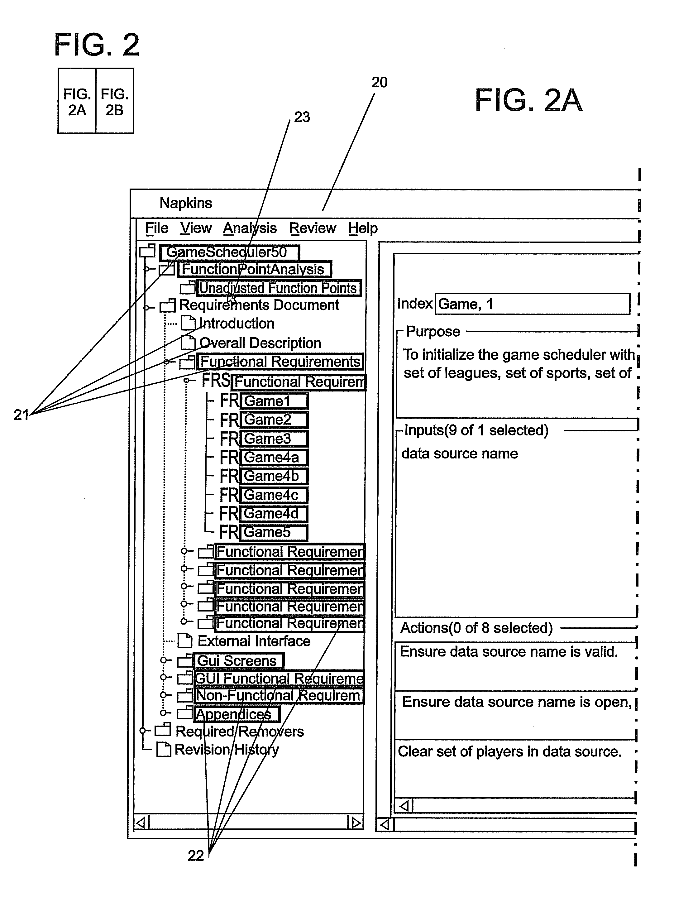 Testing framework to highlight functionality component changes