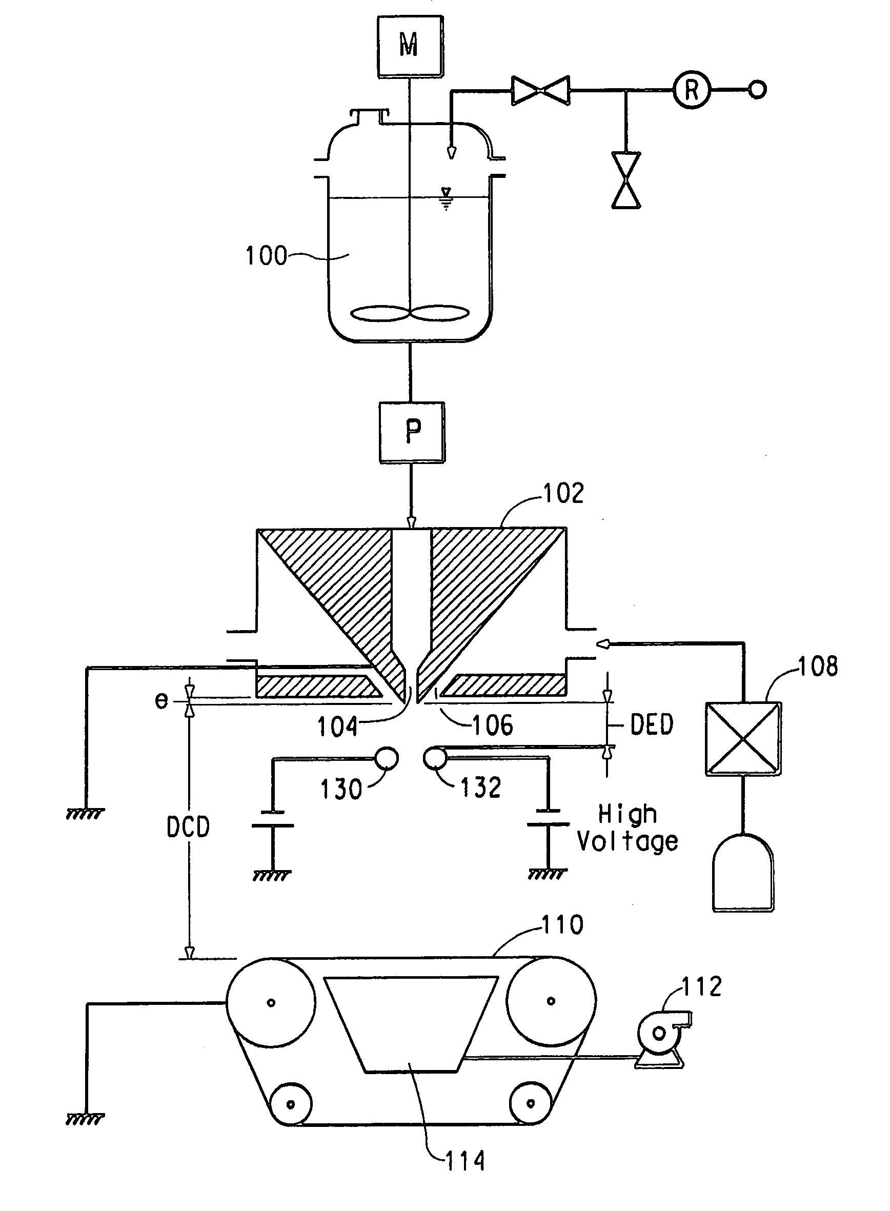 Fiber charging apparatus