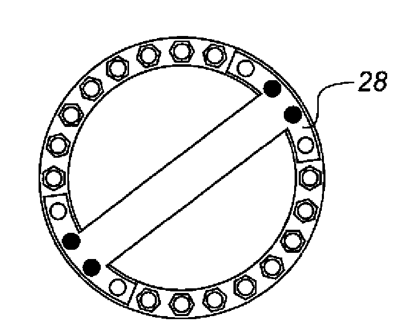 A method of craneless mounting or demounting of a wind turbine blade