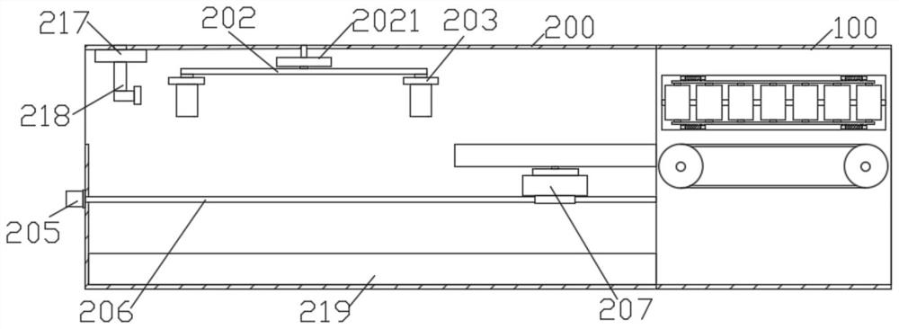 Processing method of sandwiched bean curd