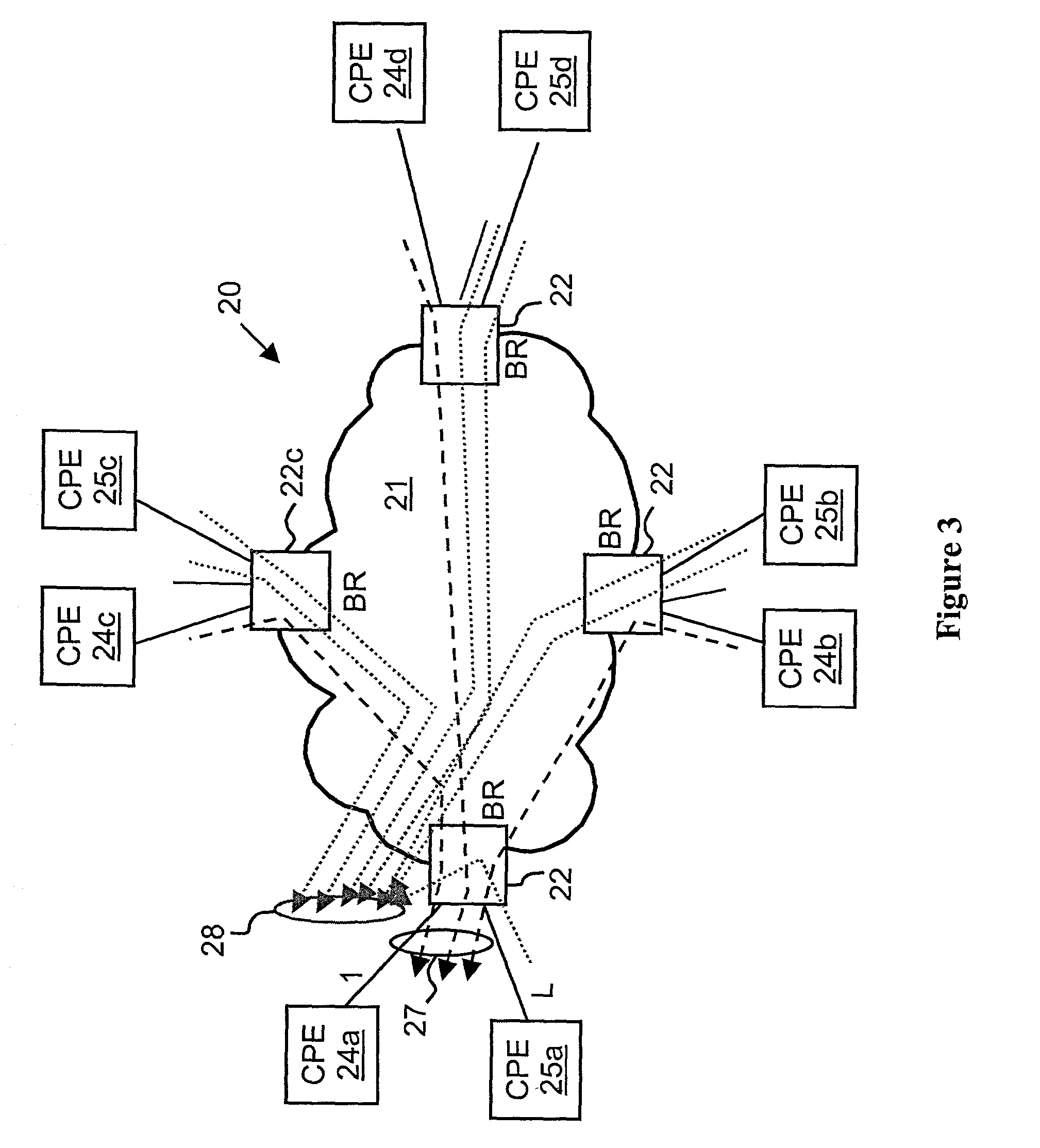 Virtual private network (VPN)-aware customer premises equipment (CPE) edge router