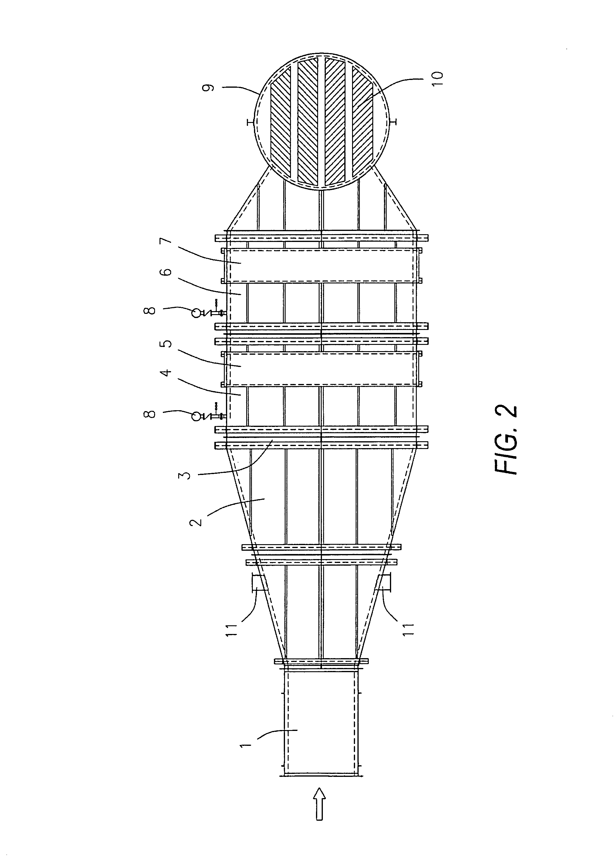 Multi-bed selective catalytic reduction system