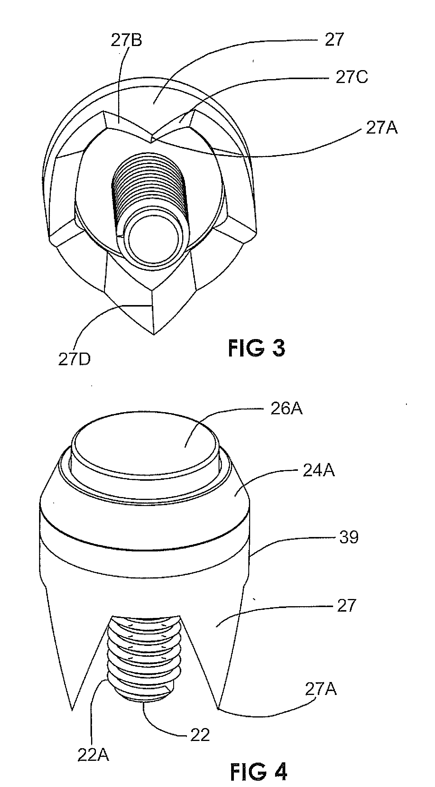 Plumbing snake and engagement head therefor