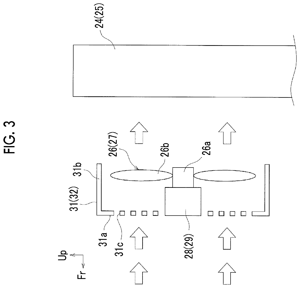 Cooling device for vehicle