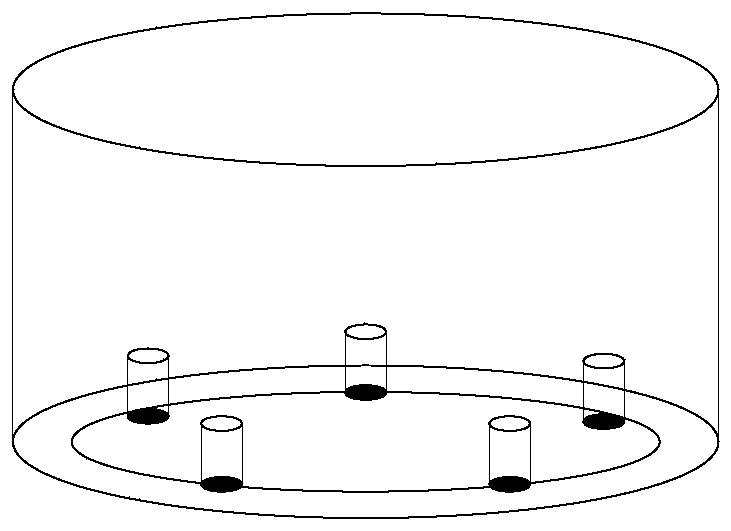 An ultra-short baseline five-element receiving array and its underwater acoustic positioning method