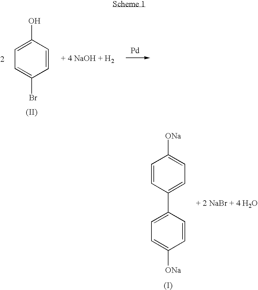 Process for the recovery of dihydroxybiaryl compounds