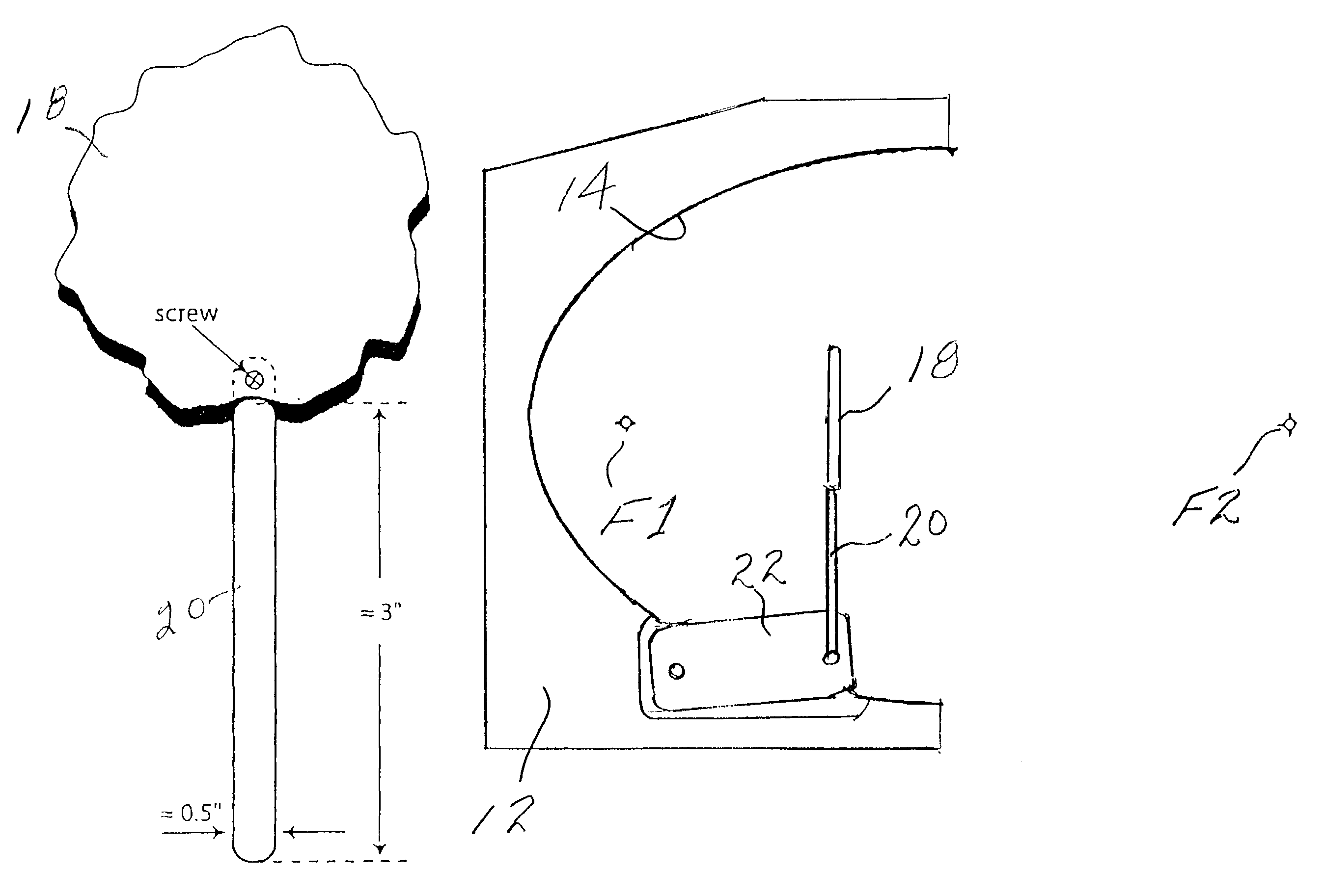 Direct wave cavitation suppressor for focused shock-wave devices