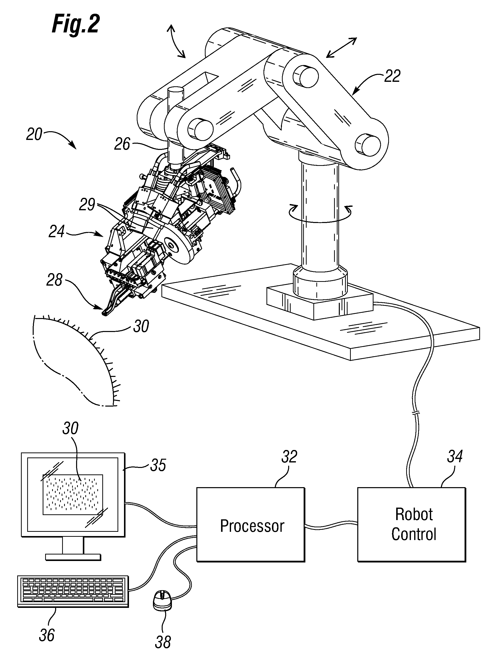 System and method for harvesting and implanting hair using image-generated topological skin models