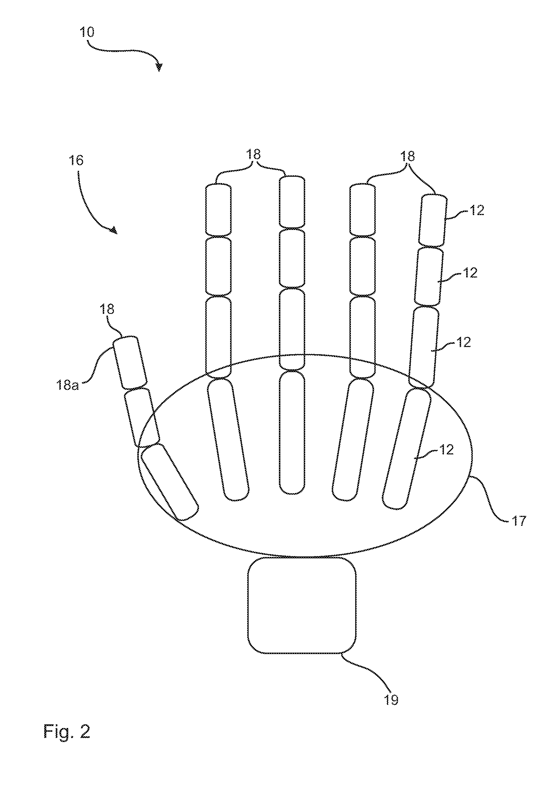 Method for recognizing gestures of a human body