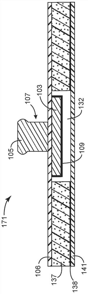 Integrated sensor for bioelectrode and method for production