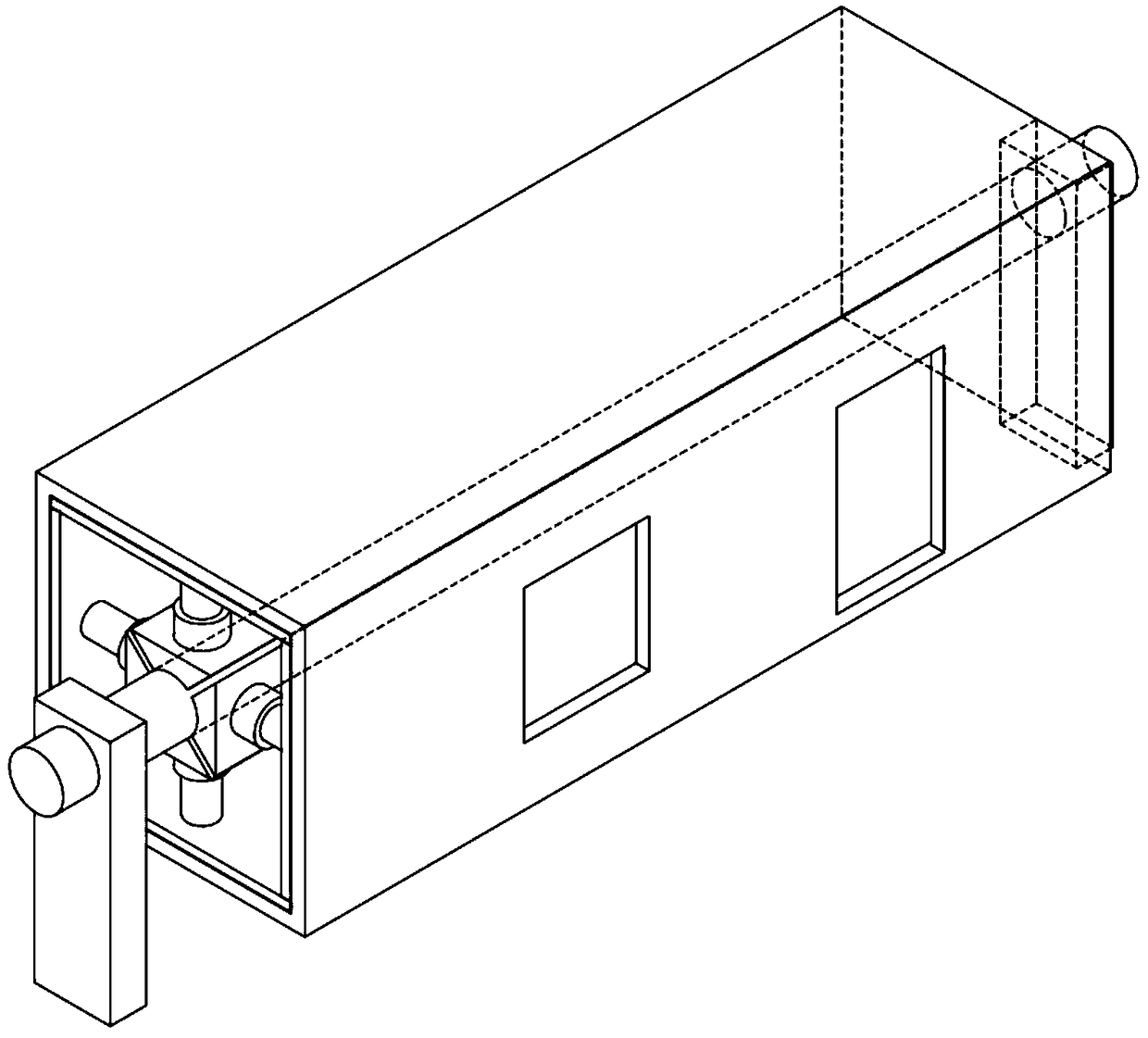 Method for preparing housing unit by integral molding from inside to outside and the housing unit produced