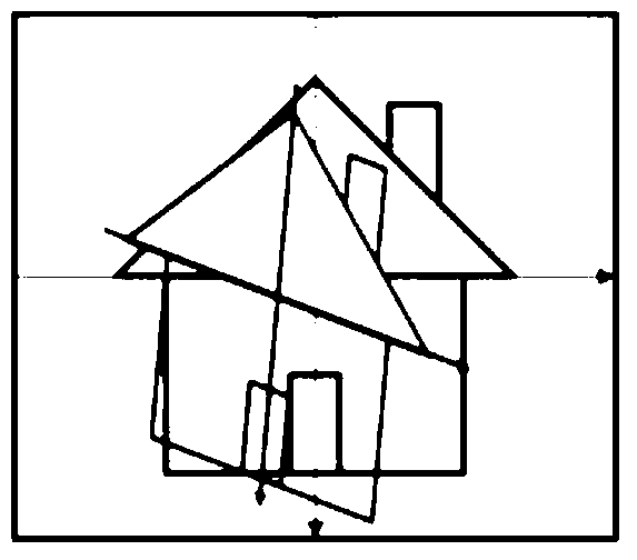 Video monitoring system with single window and double channels