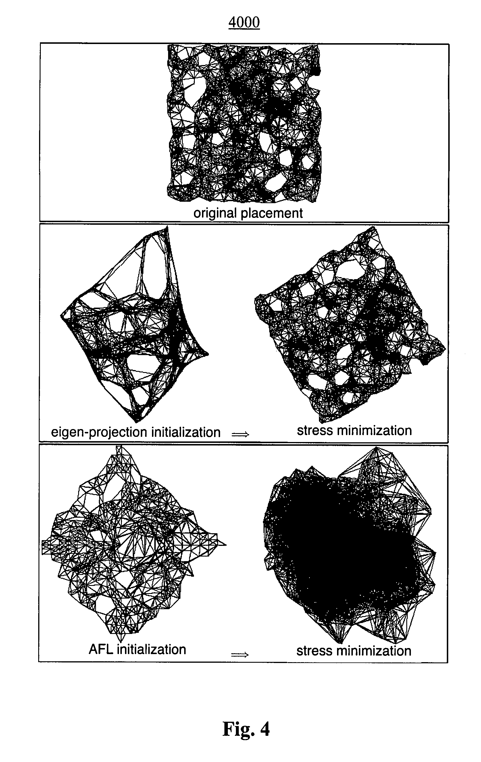 Distributed graph layout for sensor node networks