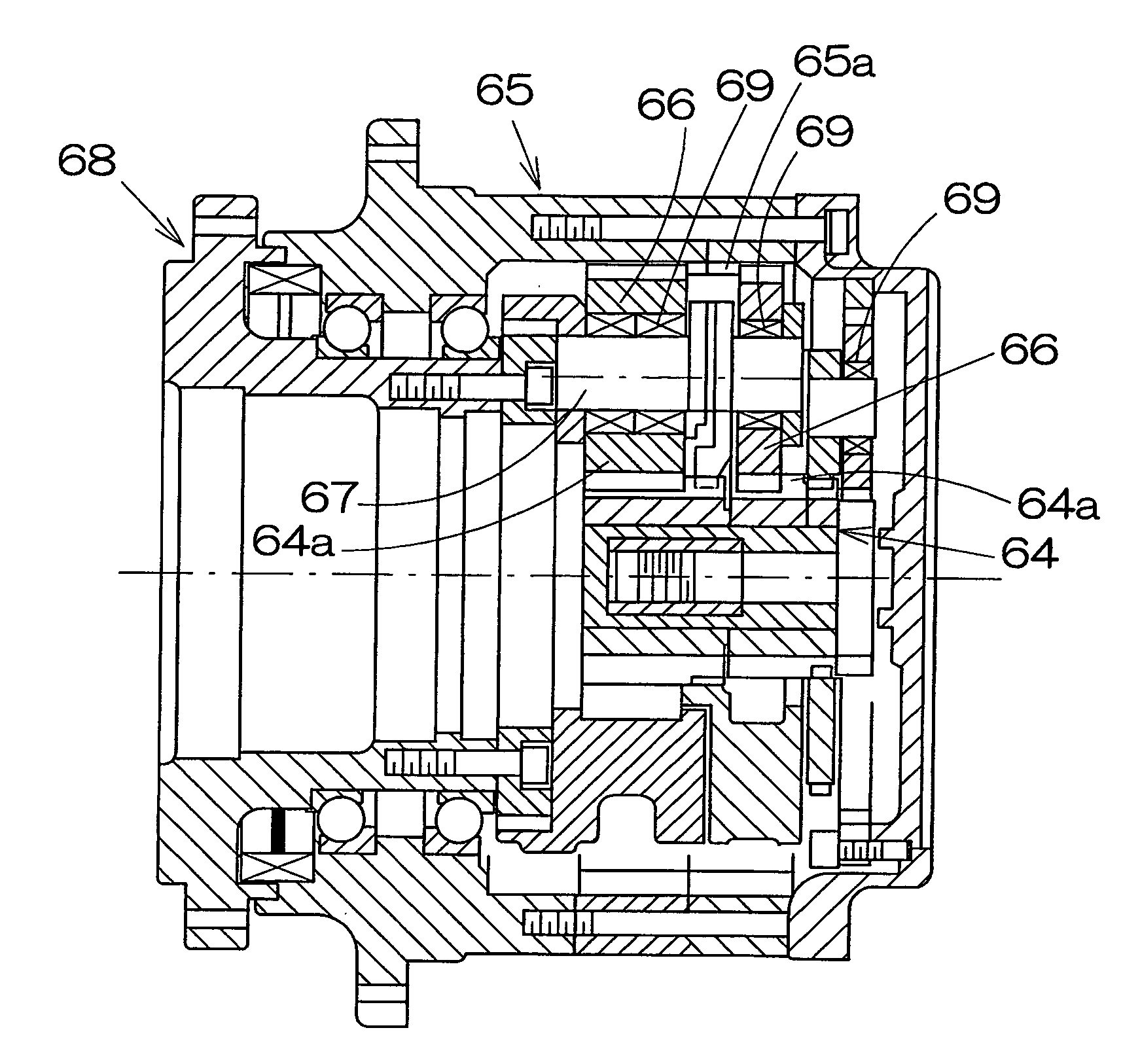 Roller/retainer assembly for planetary gear and planetary gears support using the same