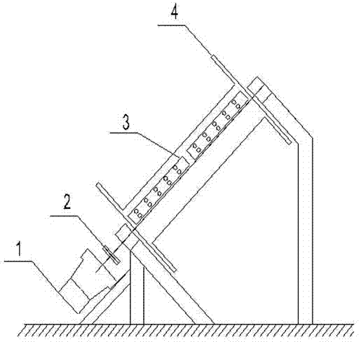 Conveying system for solar treatment of kitchen waste and sludge