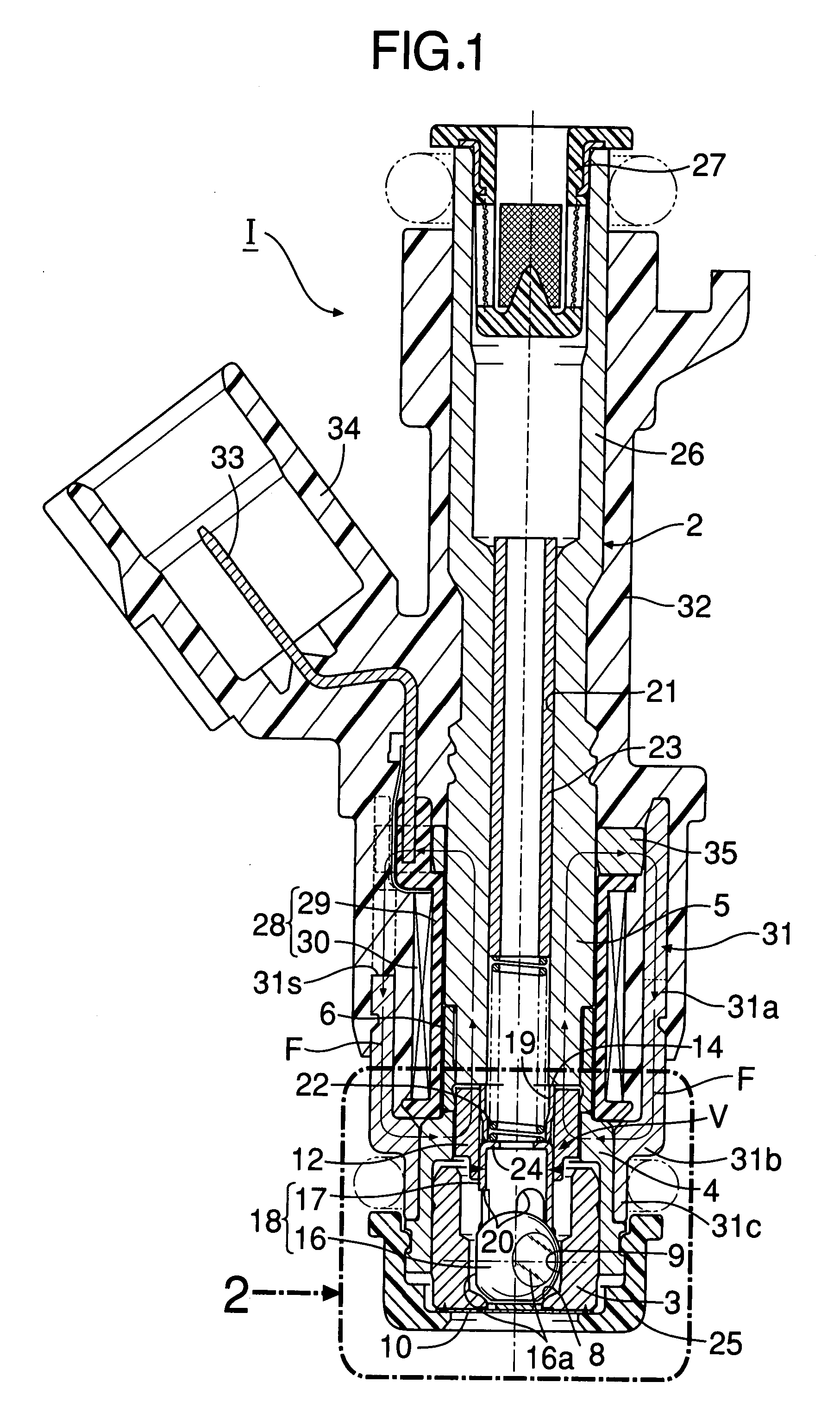 Electromagnetic fuel injection valve