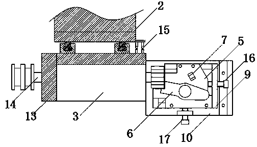 Milling machine for wrench opening