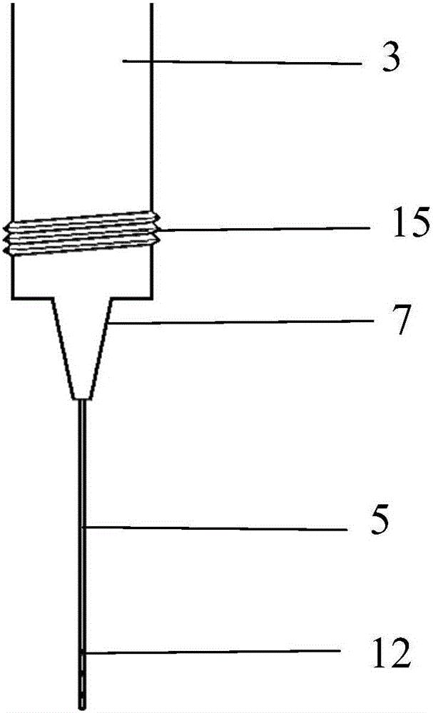 Retrobulbar drug injection device