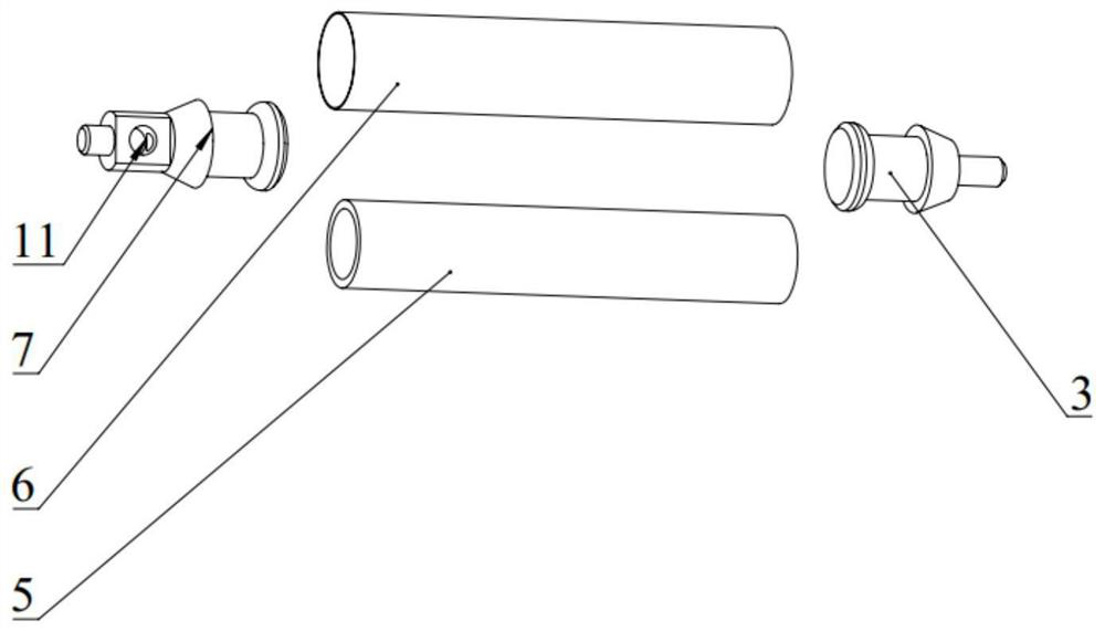 Telescopic bionic elephant trunk device based on Mckibbed type pneumatic artificial muscle driving