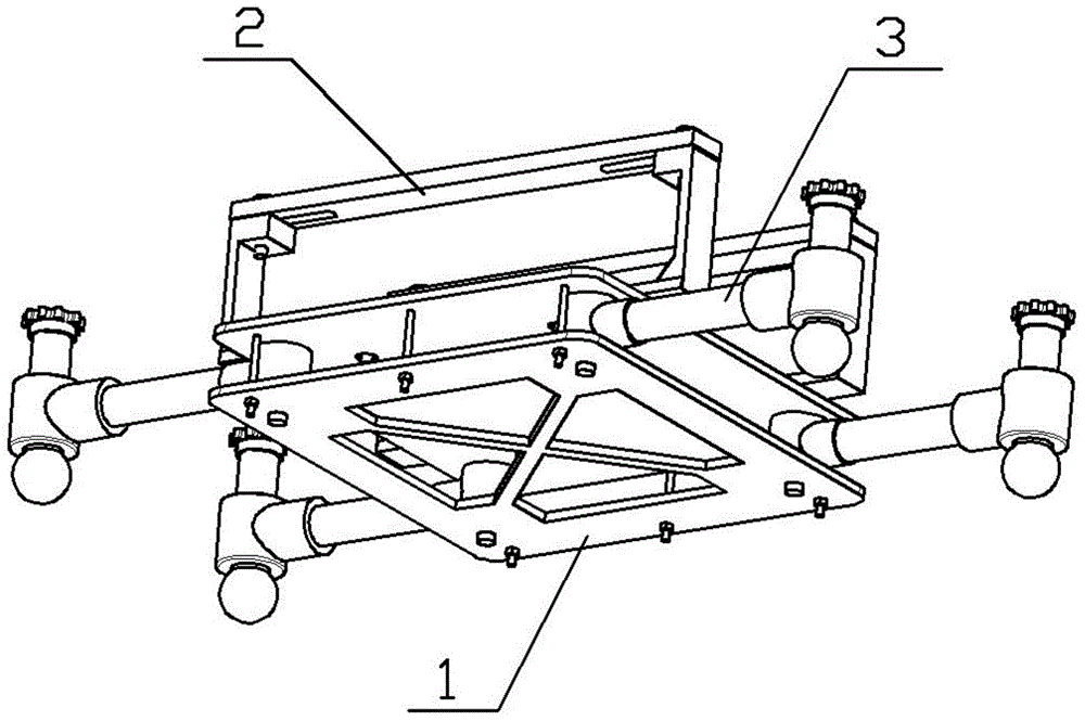 Supporting device for preventing motorcycle from laterally slipping and overturning on ice-snow covered pavement in driving process