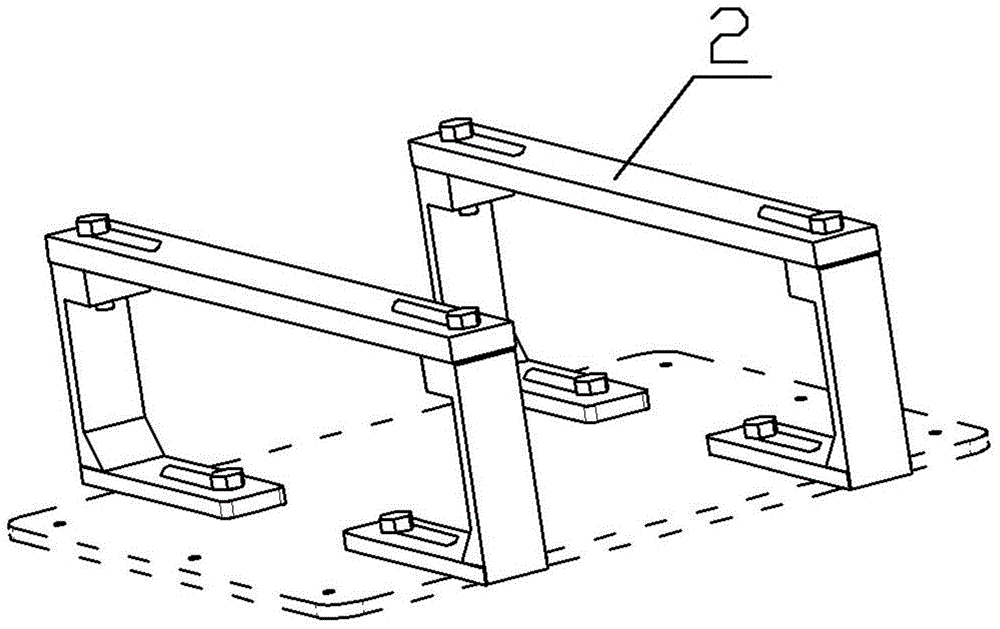 Supporting device for preventing motorcycle from laterally slipping and overturning on ice-snow covered pavement in driving process