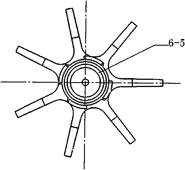 Dual-rotor mechanical flow sensor and operating method thereof