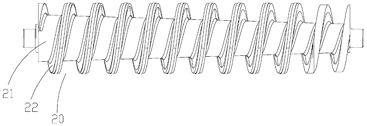 Dreg-milk separating device