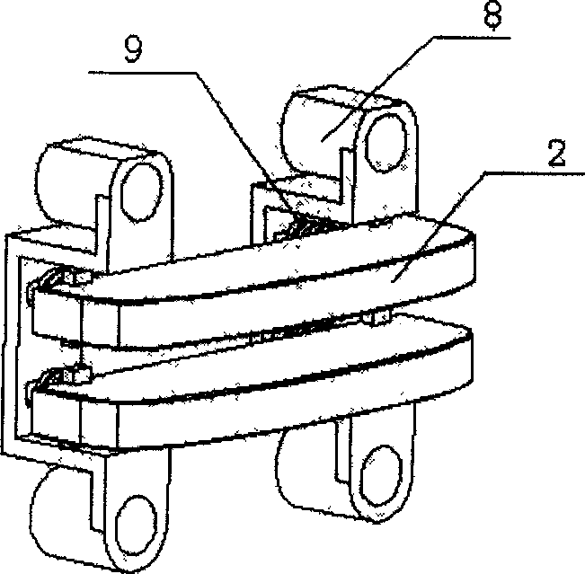 Charging device for automatic vacuum cleaner, and connecting method therefor